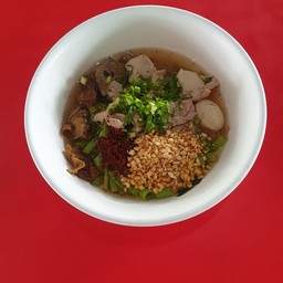 ก๋วยเตี๋ยวแห้งหมูธรรมดา