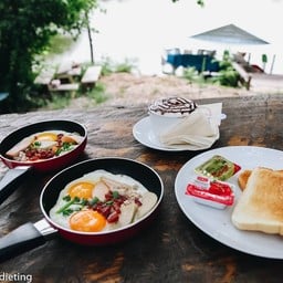 กินไปชมวิวไป อากาศก็ดี บรรยากาศร่มรื่น