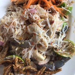ขนมจีนกุ้งสด