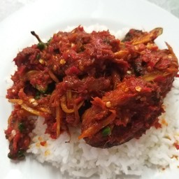 ผัดเผ็ด กับข้าว