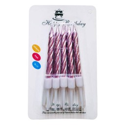 เทียนสีชมพูโรสโกล