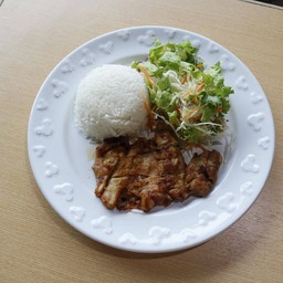 ข้าวไก่ย่างเทริยากิ (ร้าน Today Steak สามย่าน)