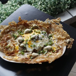 หอยนางรมทอด (ร้าน หอยทอด ผัดไท เมืองสมุทร)