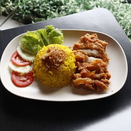 ข้าวหมกไก่ ทอด (ร้าน ข้าวหมกไก่มณีวงศ์)