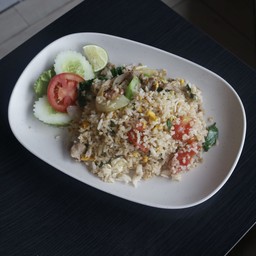 ข้าวผัดหมู (ร้าน ครัวคุณแม่)