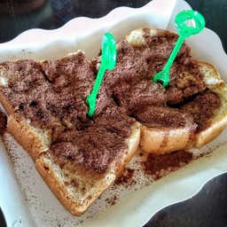 ปังปิ้งเนยราดโอวัลติน