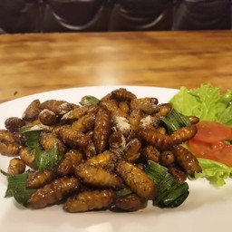 ดักแด้ทอด