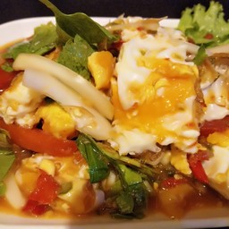 ยำไข่ดาว