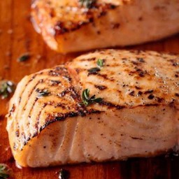 Salmon steak 