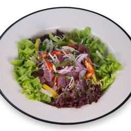 ปลาทูน่ายำไทย