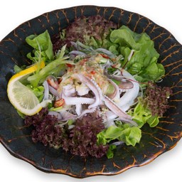 ปลาหมึกยำไทย