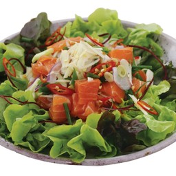 ปลาแซลมอนยำไทย