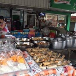 ร้านข้าวแกงแม่ตุ๊ก ตรงข้ามตลาดมหาสิน