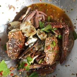 🦀ยำปูม้าซีฟู้ด 🦀