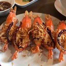 กุ้งทอดซอสมะขาม
