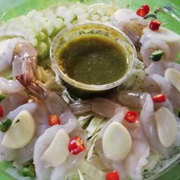 กุ้งแช่น้ำปลา