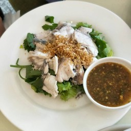 ปลากระพงลวกจิ้ม