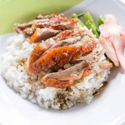 ร้านเป็ดย่างโค้งมะขาม ลุงเป็ด บางกรวย