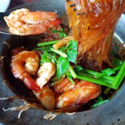กุ้งอบวุ้นเส้น