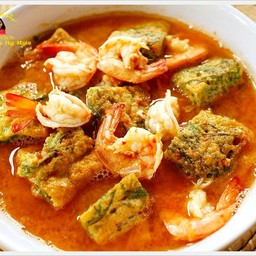 แกงส้มผักรวมกุ้ง หรือปลา