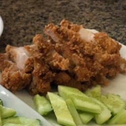 ไก่ทอดสับ