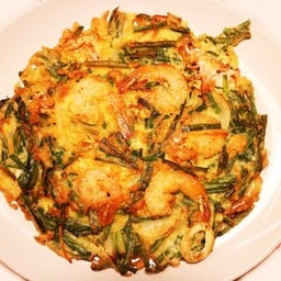 พิซซ่าเกาหลีทะเล Haemul pajeon