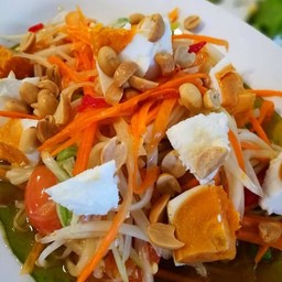 ตำไทยไข่เค็ม