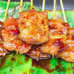 หมูปิ้งนมสด