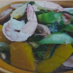 แกงเลียงกุ้งสด