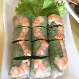 ปอเปี๊ยะสดกุ้ง