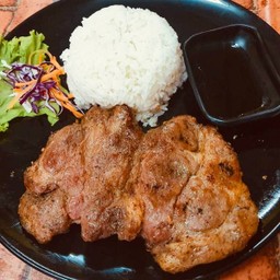 ข้าวหน้าสันคอหมู