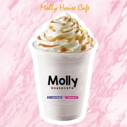 นมคาราเมลเย็น