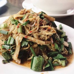 ซุปหน่อไม้ Spicy Shredded Bamboo - Shoot Salad (in northeastern Style)