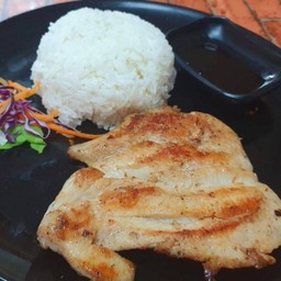 ข้าวสเต็กไก่