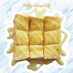 ขนมปังปิ้งเนยนม