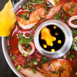 เกาเหลาเย็นตาโฟ (หม้อไฟ)