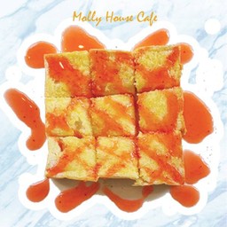 ขนมปังปิ้งสตรอเบอร์รี่