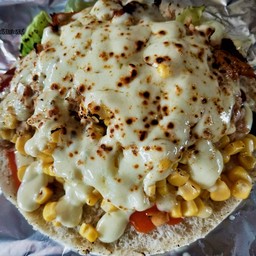 กะบับไก่+ทูน่า+ข้าวโพดดับเบิ้ลชีส