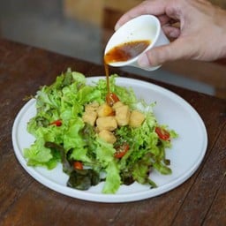 สลัดเต้าหู้สด