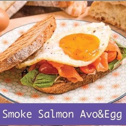 T1 Smoke Salmon Avo & Egg