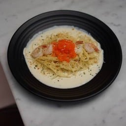 สปาเก็ตตี้ ครีมไข่กุ้ง