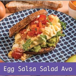 T4 Egg Salad Avocado&Salsa