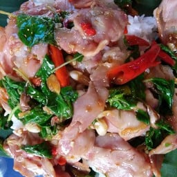 [อร่อยซ่ากับโค้ก] กะเพราเบค่อน +  โค้ก ออริจินัล (กระป๋อง)