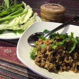 ลาบคั่วหมู