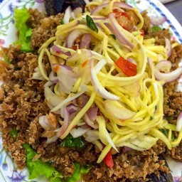 ยำ ปลาดุกฟู