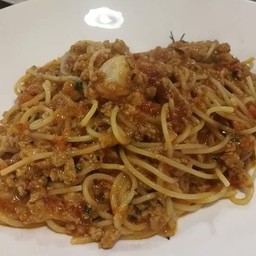 Spaghetti meat sauce