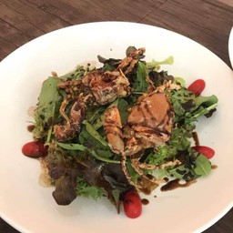 Soft shell crab salad