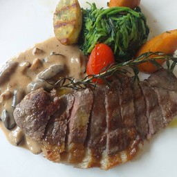 Ribeye Beef  mushroom sauce ( 250g)