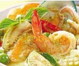 แกงเขียวหวานทะเล