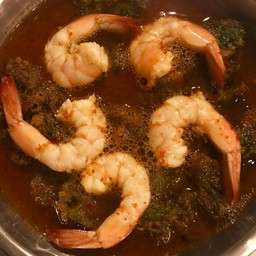 แกงส้มชะอมกุ้ง